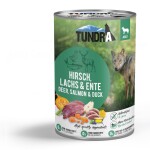 TUNDRA Nassfutter HIRSCH LACHS & ENTE getreidefrei...