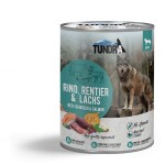 TUNDRA Nassfutter RIND RENTIER & LACHS getreidefrei...