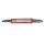 futterscheune.live® Hundespielzeug weiche BEISSWURST 30cm 2 Handschlaufen Jute Rot
