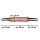 futterscheune.live® Hundespielzeug weiche BEISSWURST 30cm 2 Handschlaufen Jute Rot