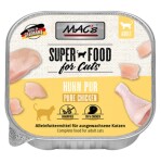 MACS Nassfutter CAT HUHN PUR Schale 100g für Katzen