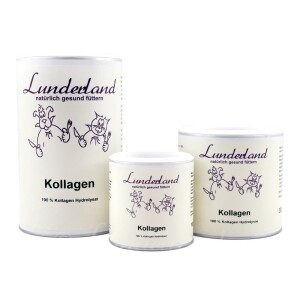 LUNDERLAND Ergänzungsfuttermittel KOLLAGEN Hydrolysat für Hunde & Katzen