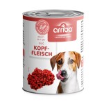 SAGAFLOR Nassfutter ARRIBA mit KOPFFLEISCH getreide- und...