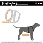 KOCH Hundegeschirr Premium NYLONGESCHIRR WM 2026 Limited Edition gepolstert