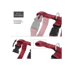 KOCH Geschirr COMFORT PANIKGESCHIRR Nylon Fuchsie für Hunde