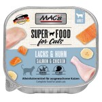 MACS Nassfutter CAT LACHS und HUHN Schale 100g für...