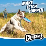 CHUCKIT Spielzeug Frisbee PARAFLIGHT schwimmt Small oder Large für Hunde