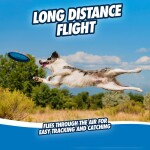 CHUCKIT Spielzeug Frisbee PARAFLIGHT schwimmt Small oder Large für Hunde