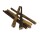 CRAZYPET® Hundekauartikel COLLAGEN STICK nährstoffreich ca. 30cm 10 Stück