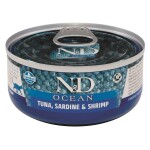 FARMINA Nassfutter N&D Ocean THUNFISCH SARDINE &...