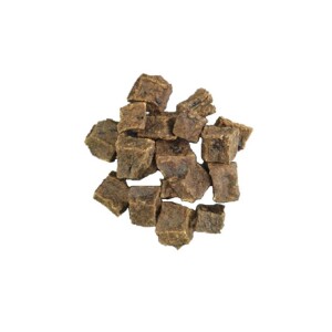 CRAZYPET® Snack HÄPPCHEN Wild (Hirsch / Reh) pur getrocknet für Hunde