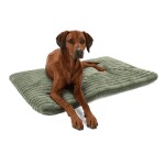 TRENDPET Hundematte Mora Breitcord-Optik hochflorig extradicke Polsterung waschbar