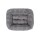 TRENDPET Hundebett Biscuit Cube Grau Breitcord-Optik extradick hochflorig