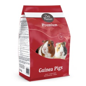 DELI NATURE Futter Meerschweinchen PREMIUM Alleinfuttermittel für Kleintiere