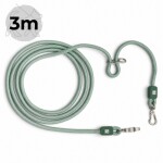 MAX & MOLLY Hundeleine Tauleine Matrix 2.0 Nylon verstellbar gebürstetes Metall 2m oder 3m