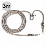 MAX & MOLLY Hundeleine Tauleine Matrix 2.0 Nylon verstellbar gebürstetes Metall 2m oder 3m