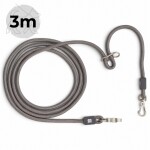 MAX & MOLLY Hundeleine Tauleine Matrix 2.0 Nylon verstellbar gebürstetes Metall 2m oder 3m
