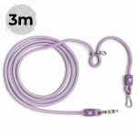 MAX & MOLLY Hundeleine Tauleine Matrix 2.0 Nylon verstellbar gebürstetes Metall 2m oder 3m