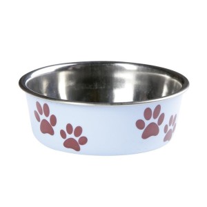KARLIE Edelstahlnapf BELLA blau für Hunde & Katzen