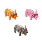 KARLIE FLAMINGO Spielzeug grunzendes RENNSCHWEIN Latex...