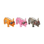 KARLIE FLAMINGO Spielzeug grunzendes RENNSCHWEIN Latex...