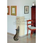 KARLIE Wand Kratzbrett SISAL beige für Innen- und Außenecken für Katzen
