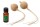KARLIE Spielzeug NATURE CAT TOY Korkball im 2er Pack mit Catnip für Katzen