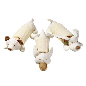KARLIE Naturspielzeug Nature Dog TOY Plus LUFFA für Hunde verschiedene Größen