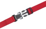 KARLIE Nylonhalsband ART SPORTIV BASIC für Hunde Rot 40cm/20mm