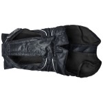 DOGBITE Hundewinterjacke FLEXIBLE SYSTEM Schwarz Mantel für Hunde