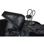 DOGBITE Hundewinterjacke FLEXIBLE SYSTEM Schwarz Mantel für Hunde