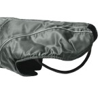 DOGBITE Winterjacke FLEXIBLE SYSTEM Grau Mantel für Hunde 25cm