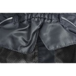 DOGBITE Hunderegenjacke FLEXIBLE SYSTEM Schwarz Mantel für Hunde