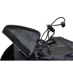 DOGBITE Hunderegenjacke FLEXIBLE SYSTEM Schwarz Mantel für Hunde