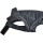 DOGBITE Hunderegenjacke FLEXIBLE SYSTEM Schwarz Mantel für Hunde