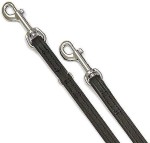 KARLIE Lederführleine VINTAGE 200cm/18mm SCHWARZ...