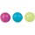 KARLIE Actionball GUMMIBALL SOFT RUBBER SQUEAKY mit Pfotenmuster für Hunde