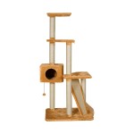 KARLIE Kratzbaum MERLIN beige für Katzen