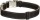 KARLIE Lederhalsband BUFFALO ULTRA schwarz-hellbeige 40-55cm/20mm