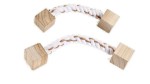 KARLIE Spielzeug RODY PLAYROPE Holz/Baumwolle für...