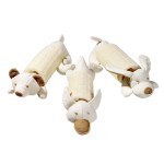 KARLIE Naturspielzeug Nature Dog TOY Plus LUFFA für...
