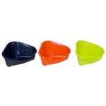 KARLIE Toilette NAGERTOILETTE ECKMODELL 18x13x9cm