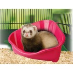KARLIE Toilette NAGERTOILETTE ECKMODELL 18x13x9cm