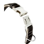 KARLIE Lederhalsband BUFFALO ULTRA schwarz/rot für...