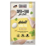 MACS Nassfutter Pouchpack HUHN PUR mit Katzenminze 100g...