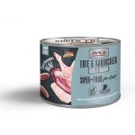 MACS Nassfutter FEINSCHMECKER ENTE KANINCHEN 1 x 200g...
