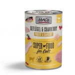 MACS Nassfutter CAT GEFLÜGEL und CRANBERRY 96%...