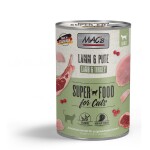 MACS Nassfutter CAT LAMM und PUTE für Katzen hoher...