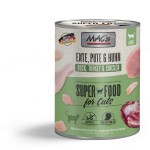 MACS Nassfutter CAT ENTE PUTE und HUHN für Katzen hoher Fleischanteil