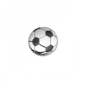 MAGNETIX Wellness Halsband-Schmuck FUSSBALL Edelstahl für Tiere